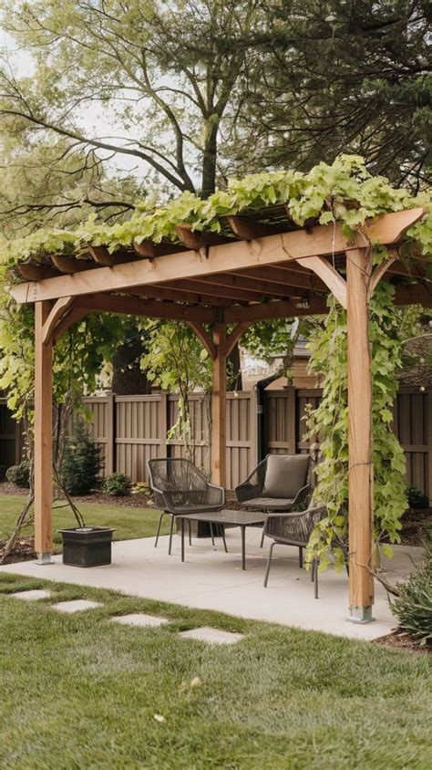 21 Budget Friendly DIY Pergola Decor Ideas