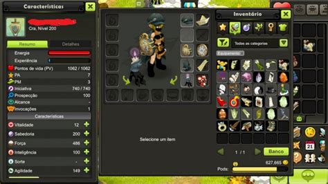 Desapego Games Dofus Conta Dofus Touch Cra Level Brutas