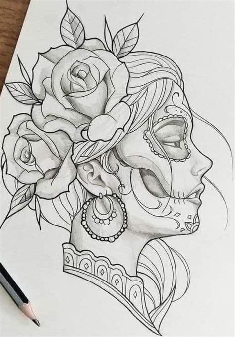 Pin de Marifer MH en Tatto Dibujos a lápiz increíbles Dibujos para