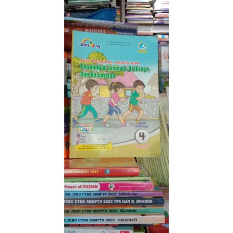 Jual Pendidikan Jasmani Olahraga Dan Kesehatan Kls 4 SD Buku Ori