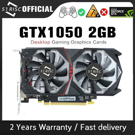 Sheli 51risc Placa Gráfica Gtx1050 2gb 128bit Gddr5 Original Usado