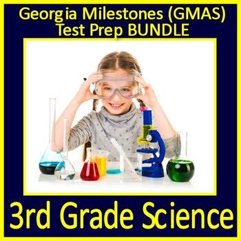 3rd Grade Georgia Milestones Test Prep Science Math Reading GMAS