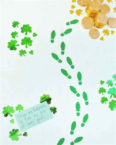 Leprechaun Footprints Printable