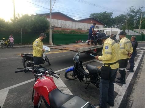 Strans E Gcm Recuperam Moto Roubada E Apreendem Motocicletas Em