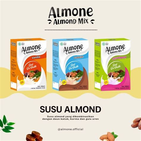 Jual Almone Susu Almond Untuk Ibu Hamil Dan Menyusui Susu Ibu Hamil