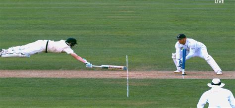 Ashes Out Or Not Out Steve Smith Survives Run Out Chance Through