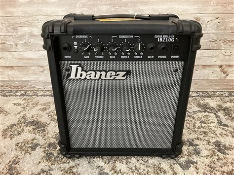 Used Ibanez Ibz10g Solid State Guitar Amp Reverb