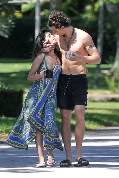 Camila Cabello And Shawn Mendes Photographed Kissing During Walk