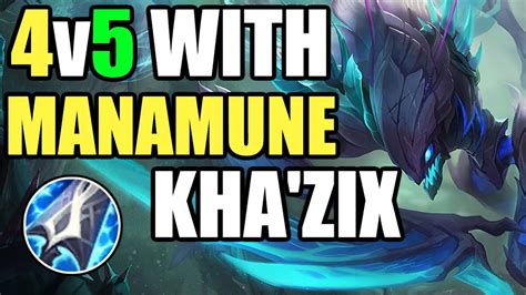 Manamune Kha Zix Is Broken V With Kha Zix Youtube