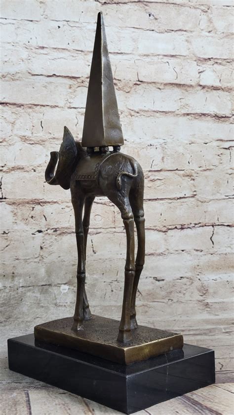 Salvador Dali Hommage Bronze Sculpture Space Elephant 100 Bron