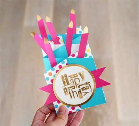 Easy Cricut Birthday Card Ideas