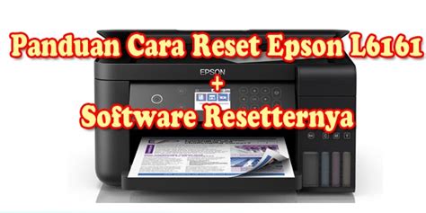 Panduan Cara Reset Epson L Service Required Service Printer