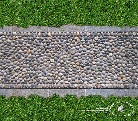 Park Cobblestone Paving Texture Seamless 18669