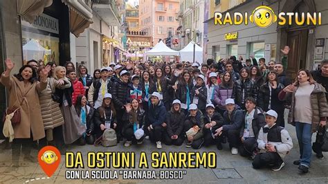 Ciao Ostuni Dal Festival Di Sanremo Con La Scuola Barnaba