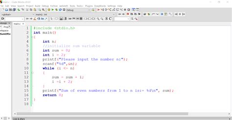 C Program To Find Sum Of Even Numbers From To N Testingdocs Hot Sex