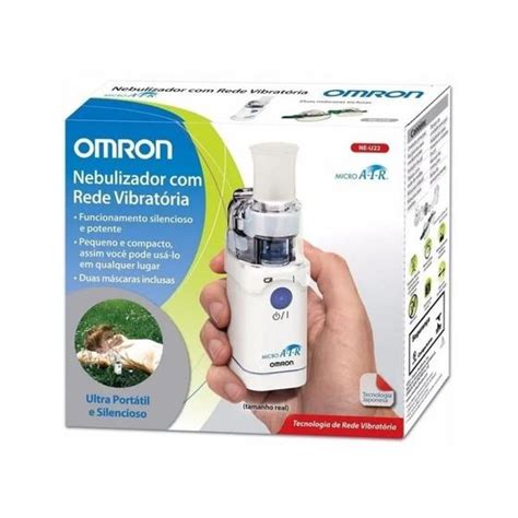 Nebulizador Aparelho De Aerosol Inalador Port Til Ne U Omron