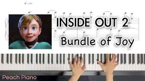 INSIDE OUT 2 Bundle of Joyㅣ인사이드 아웃 2 메인 테마ㅣPiano Cover Sheet 피아노 커버