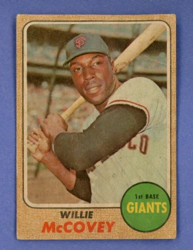 1968 Topps Venezuelan 290 Willie McCovey San Francisco Giants Dist