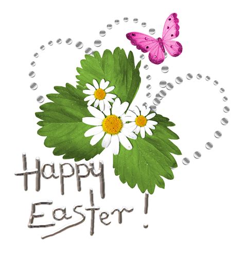 Easter Bunny Clip art - Happy Easter Transparent Text with Deco PNG ...