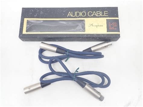 Accuphase Accuphase Al 10 Xlr Cable Audio Cable 10m Pair Origin Box