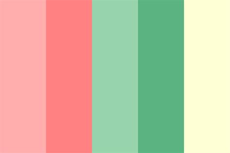 Pastel Strawberries Color Palette