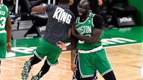 Tacko Fall Splash Off The Glass Celtics Blowout Magic 2020 21 Nba