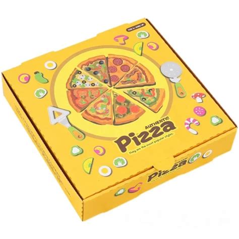 Custom 10 12 14 16 Inches Pizza Box Takeaway Food Packaging Corrugated Pizza Packaging Box ...