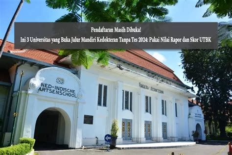 Pendaftaran Masih Dibuka Ini Universitas Yang Buka Jalur Mandiri