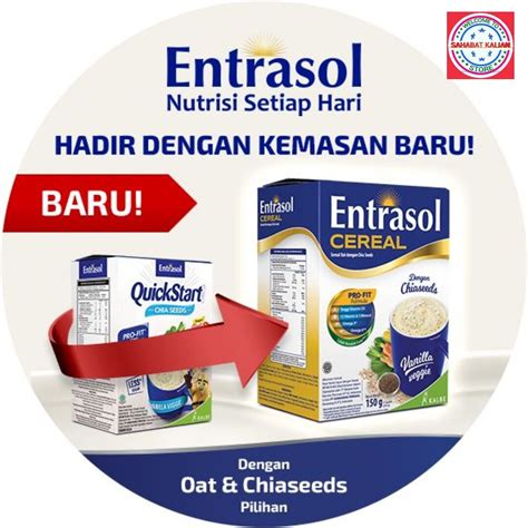 Entrasol Quick Start Vanila Veggie X Gr Per Box Lazada Indonesia