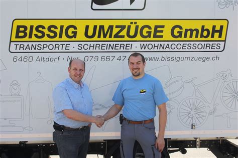 BISSIG UMZÜGE GmbH Eine Firma in Bewegung Arnold Umzüge AG