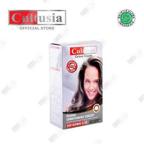 Jual Produk Cultusia Hair Color Ash Blonde Ml Original