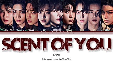 Team Scent Of You Lyrics Color Coded Lyrics Kan Rom Eng Youtube