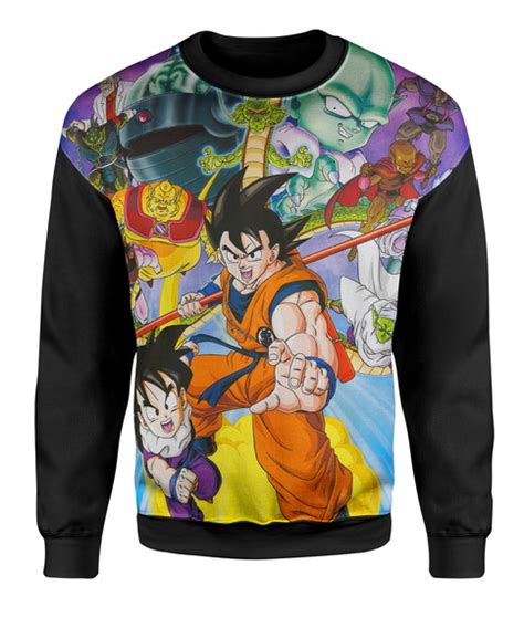 Moletom Blusa Anime Dragon Ball Z Dbz Goku Vegeta 67 Elo7