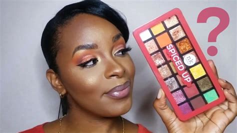 Nicka K Eyeshadow Palette Review Spiced Up Palette Tutorial