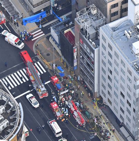 大阪・北新地のビル放火事件 写真特集2960 毎日新聞