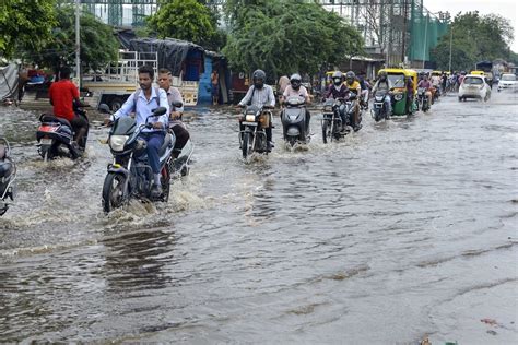 Heavy Rains Cause Flooding In Parts Of Ahmedabad The Live Ahmedabad