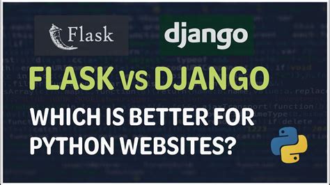 Flask Vs Django For Python Websites Youtube