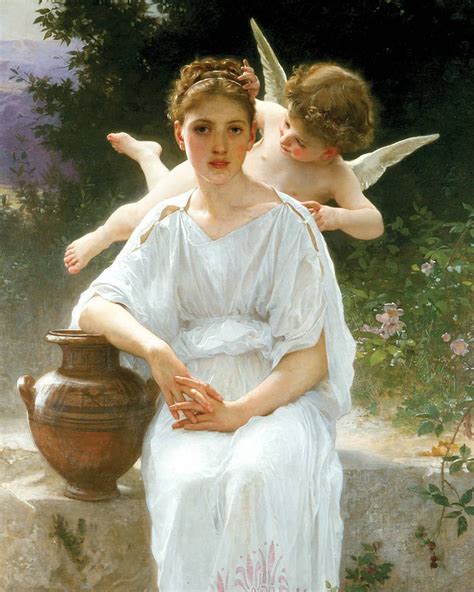 William Adolphe Bouguereau Whisperings Of Love New Orleans Museum