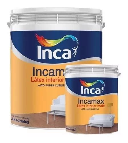 Pintura Inca L Tex Interior Lavable Incamax Lts Meses Sin