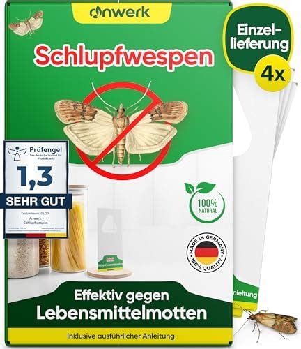 Anwerk Schlupfwespen Gegen Lebensmittelmotten Karten Lieferung