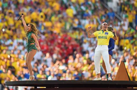 World Cup 2014 Jennifer Lopez Performs During The Opening Ceremony