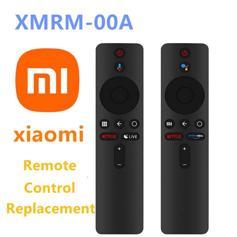 Xiaomi TV Box S Novo XMRM 006 Controle Remoto Por Voz Bluetooth RF Para