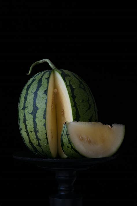 Yellow Doll Watermelon Food Photography Fruit Food Photography