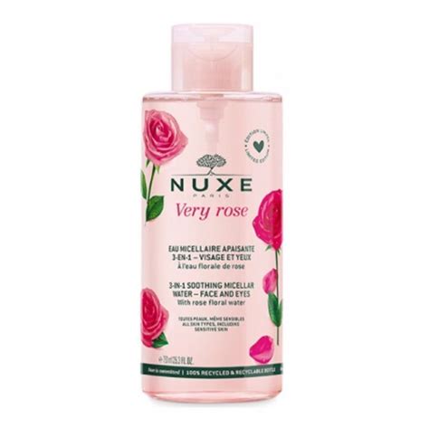 Nuxe Very Rose Eau Micellaire Apaisante En Visage Et Yeux