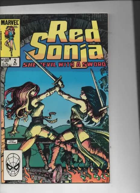 Red Sonja She Devil With A Sword Vol 32 Marvel 1983 Finevf Eur 2