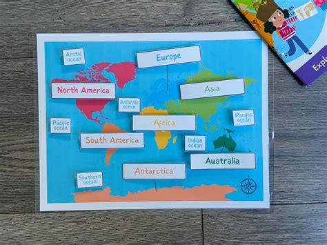 World Map Printable Puzzle - Etsy