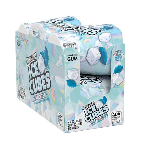 Buy Ice Breakers Ice Cubes Mint Crystal Sugar Free Chewing Gum Made With Xylitol 324 Oz