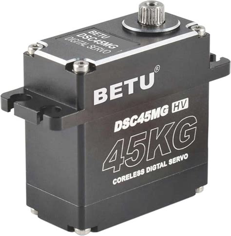 Amazon BETU 45Kg Coreless Servo Motor HV 8 4V High Torque RC