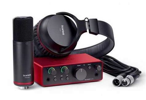 Focusrite Scarlett Solo Studio Th Gen Festima Ru