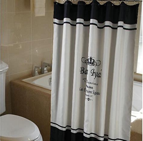 DDJ LUN Rideau de douche lavable tissu Polyester imprimé rouille preuve